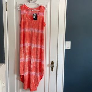 Gap tie dye t-shirt dress l